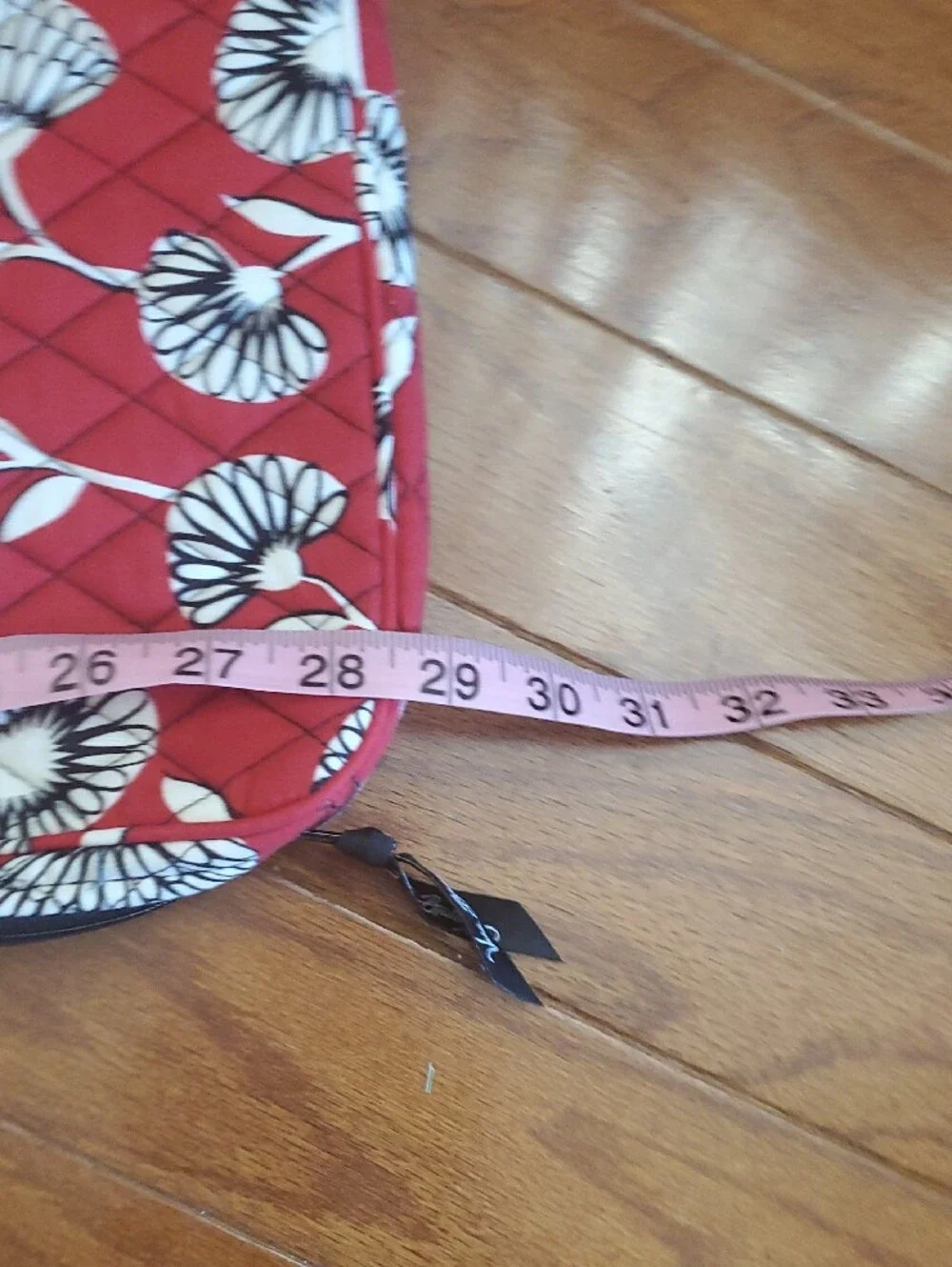 Vera Bradley ♥️ Makeup Organizer Red Floral Hook with lots of compartments